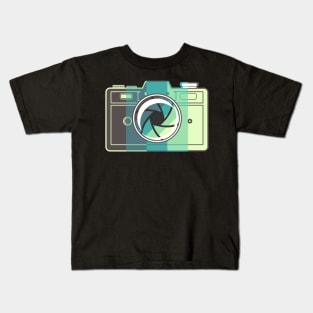 Classic Camera Collector Kids T-Shirt